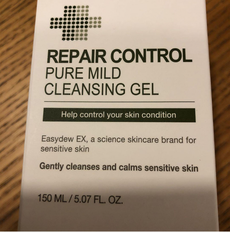 EasydewEX  repair control pure mild cleansing gel _ Gel rửa mặt làm tươi sáng làn da đột phá